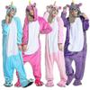 Jednorożec Onesie Piżama Kostium dla Dorosłych
