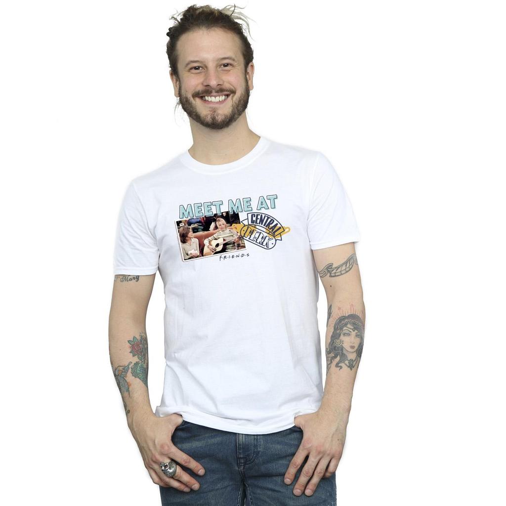 Friends Mens Meet Me At Central Perk T-Shirt