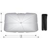 Car Magnetic Sunshade Set Car Window Magnetic Sunshade Car Heat Insulation Sunshade Car Window Blinds Sunshade Car Accessories