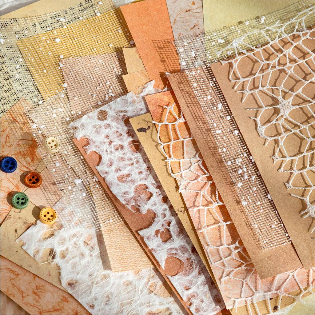 DIY Romantic Scrapbook & Ita Bag Background Paper Pack
