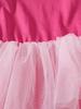 2025 Girls' Ballet Dance Costume: New Sling Leotard Princess Dress with Mesh Skirt