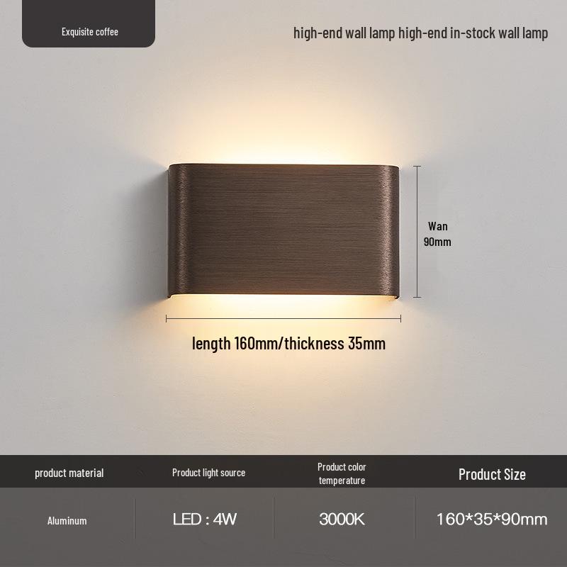 Nordic Minimalist Wall Sconce for Living Room & Bedroom
