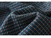 Women's Blue Cotton Plaid Long Sleeve Shirt - Stylish Autumn 2026