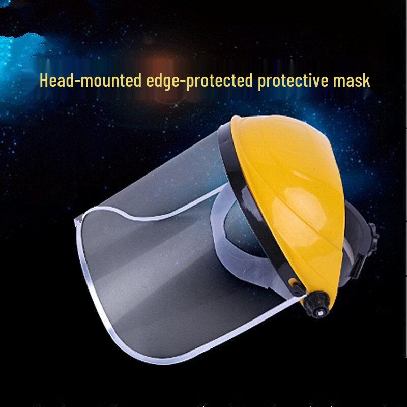 DAXTE Yellow-Top PVC Protective Face Shield