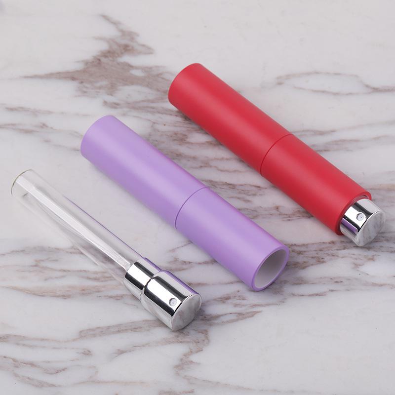 10ml High-End Telescopic Travel Perfume Refill Glass Spray Bottle with Logo Printing