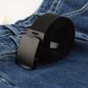 Metal Zinc Zinc Alloy Buckle Women Nylon Belt Canvas Jeans Decoration Elegant Man's Waist Belt  Party