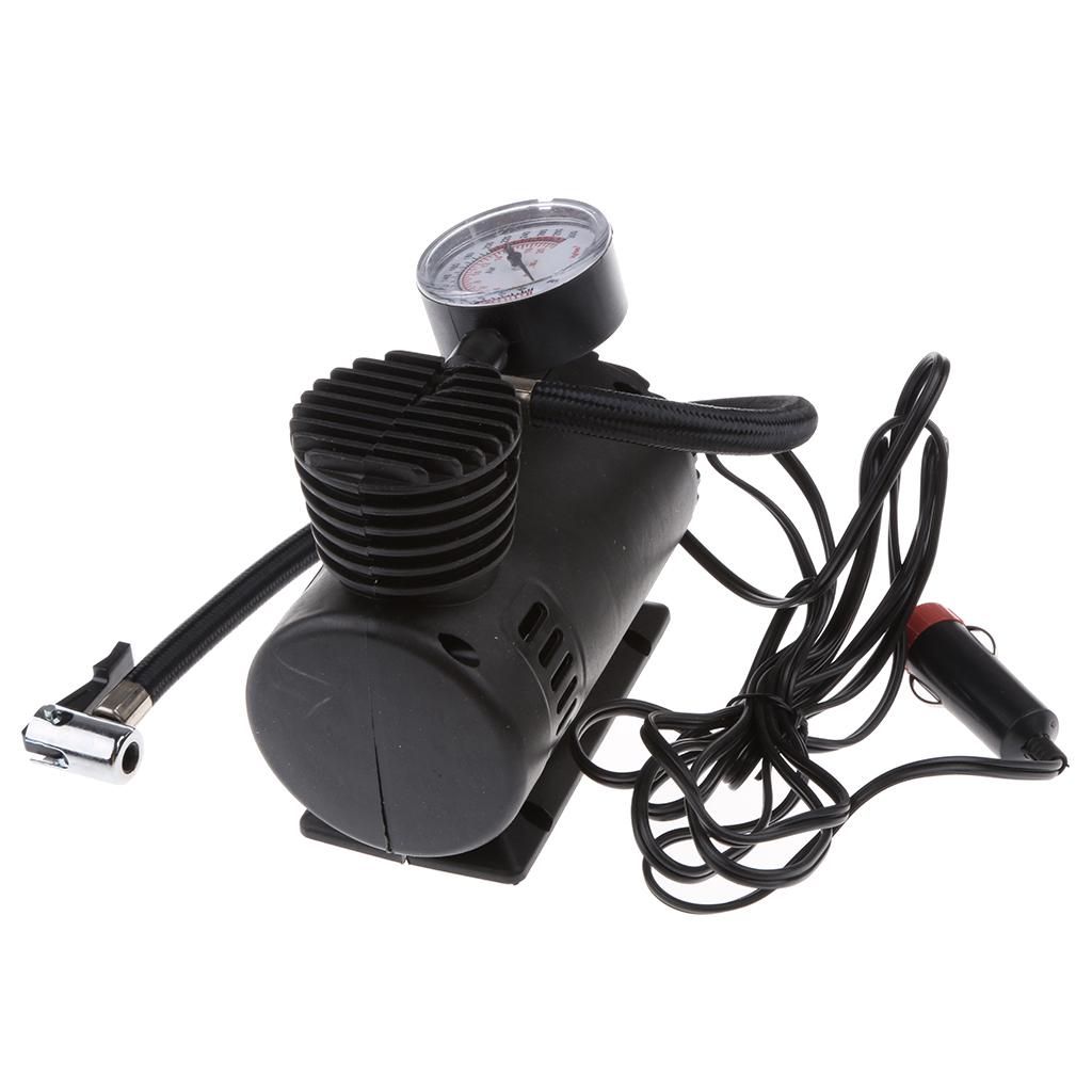 

Портативный мини-насос для накачки шин, воздушный компрессор постоянного тока 12 В, автомобильный насос