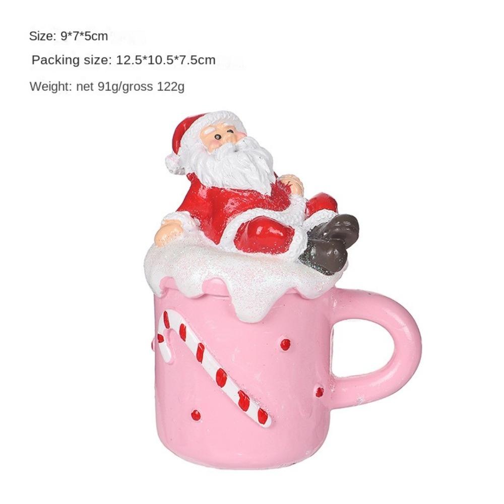 

Пряничный человечек Рождественское украшение Декор для рабочего стола Санта-Клауса Креативные рождественские подарки Детский подарок Santa Claus