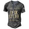 Men's Short Sleeve Graphic And Embroidered Fashion T-Shirt Spring And Summer Short Sleeve Printed