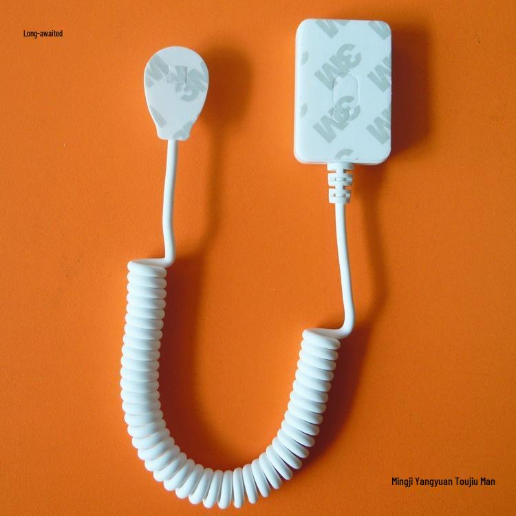 Anti-Theft Mobile Display Stand with Alarm and Spring Coil