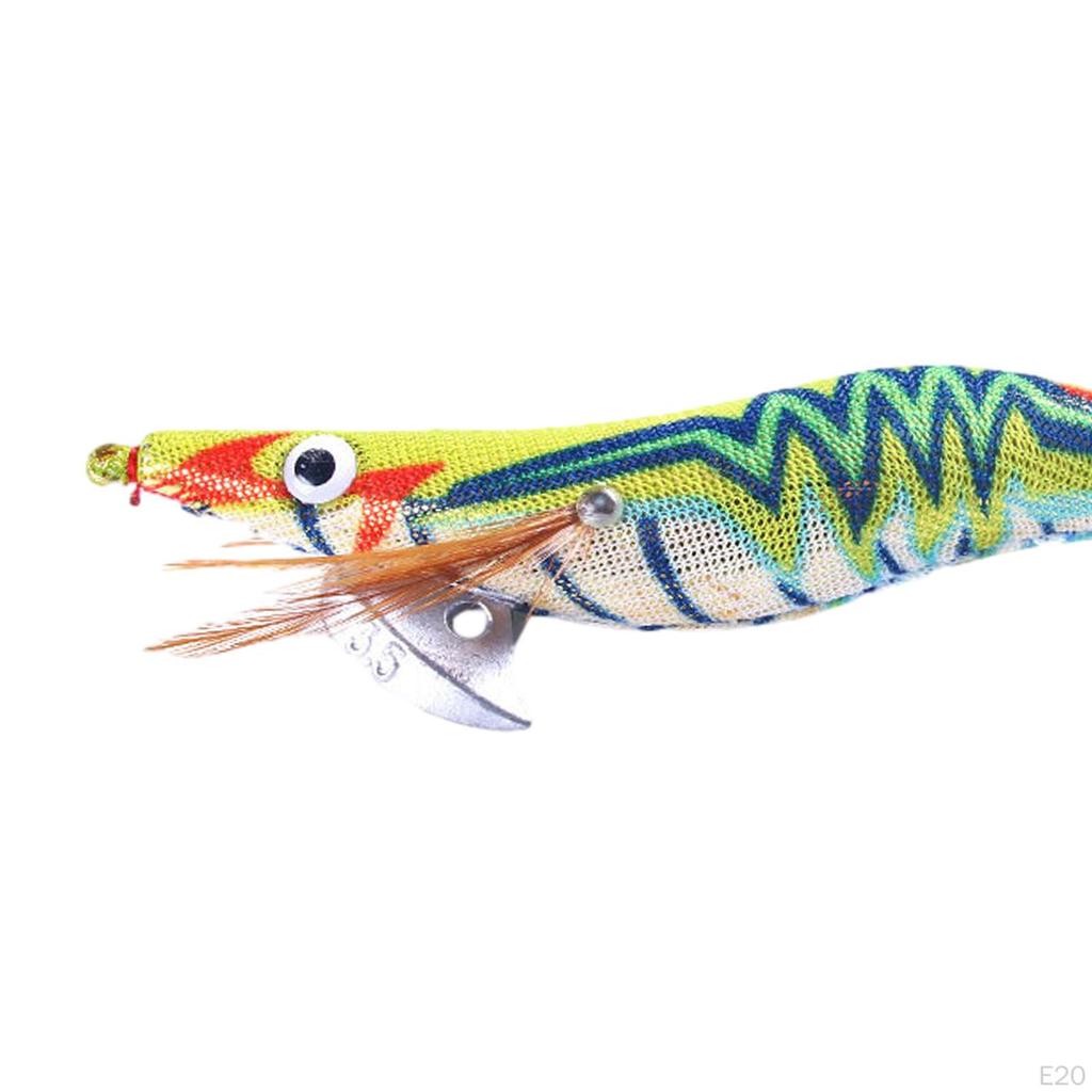 Luminous Squid Jig Hooks Lifelike Lures Fishing Baits
