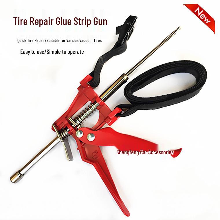 Car and Motorcycle Electric Tire Repair Kit with Quick Strip Gun