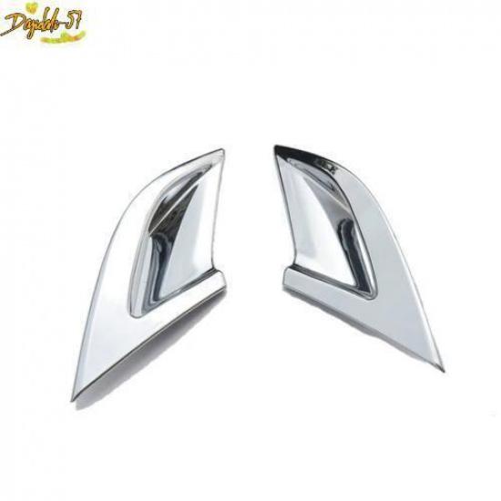 ABS Chrome Front Fog Light Cover Trim For Honda Accord  New
