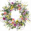 Artificial Flower Wreath Easter Valentines Day Hotel Restaurant Door Decorations