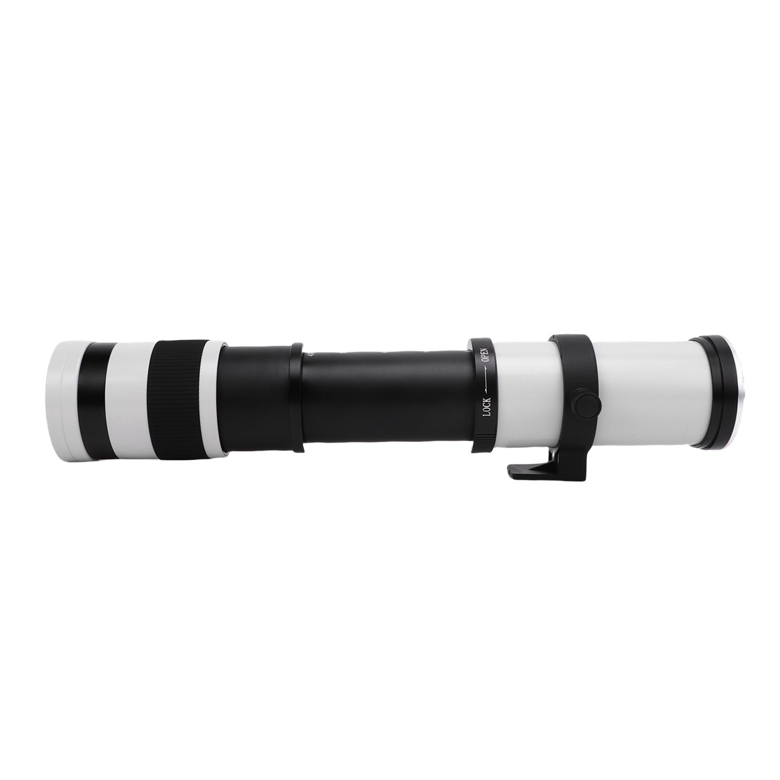 420-800mm Zoom Lens Fit for SLR Camera Optical Glass Coating Manual Telephoto Lens