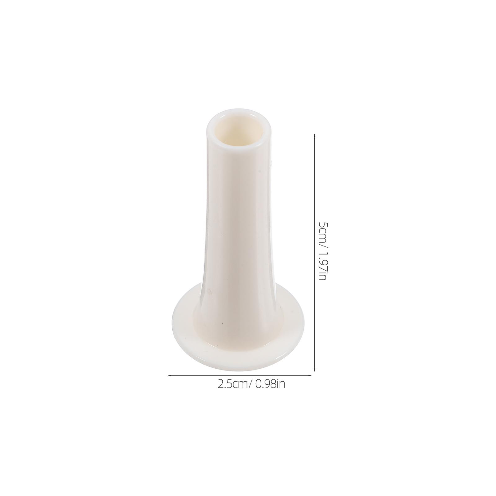 

5pcs Silicone Straw Tips Replacement Reusable For Wide Mouth Bottles White Sippy Cup Tumbler Sports Jug Belly Cup Accessory