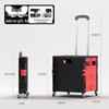 4-Wheel Portable Folding Shopping Cart