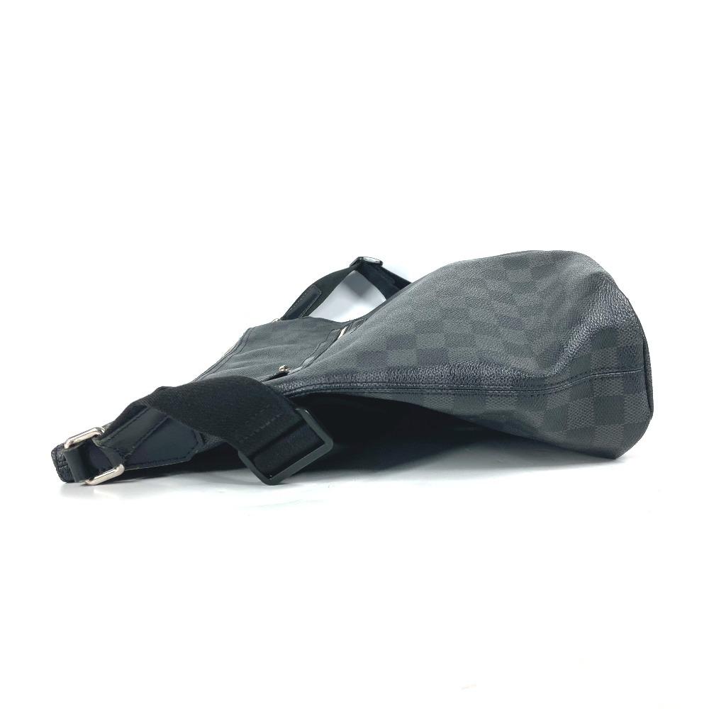 Louis Vuitton N41105 Damier Graphite Mick GM Bag Crossbody Shoulder Bag