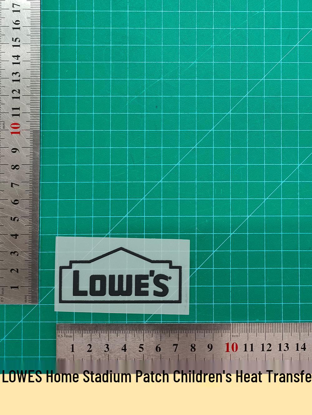 

LOWES Home Stadium Heat Transfer Patch for Jersey Numbers and Letters