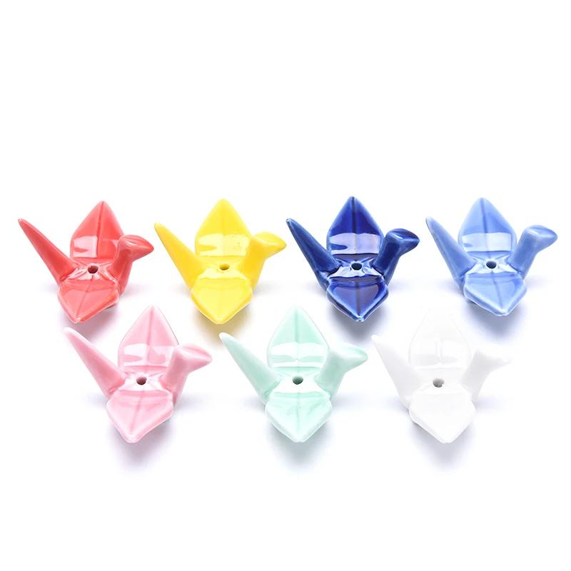 Colorful Thousand Paper Cranes Incense Stick Holder Japanese Retro Pattern Incense Base Tea Ceremony Accessories Home Decoration