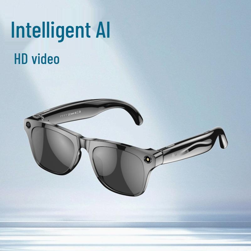 Ochelari inteligenți cu control vocal Bluetooth cu fotografie HD 720p, muzică și capacități de traducere