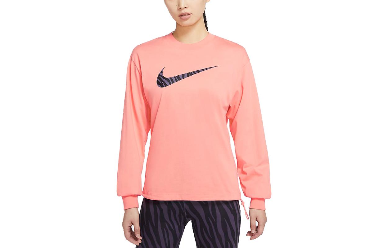 Nike Sweatshirts Women s Pink Crew Neck Moderate Other DC5295-693 M