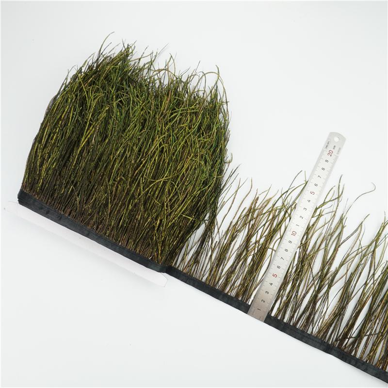 1meter/Lot Natural Pheasant Feather Trims Fringe Rooster Feathers Peacock Pluma Ribbons for Crafts  DIY Decor for Clothes Sewing