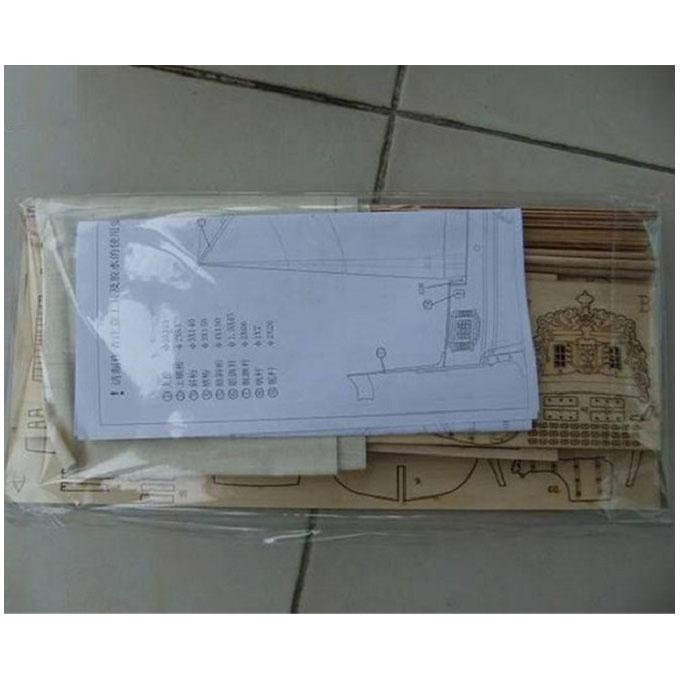 Hobby Sailboat Model Kit The Royal Yacht 1678 Ship Wooden Model