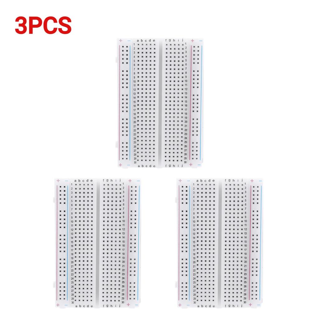 400 Lötpunkte Lötfreies PCB Breadboard Spleißbar Universelles Test-Protoboard DIY Mini Breadboard für Bus-Test Leiterplatte