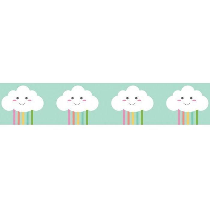 2 masking tapes petits nuages 10 m x 1,5 cm