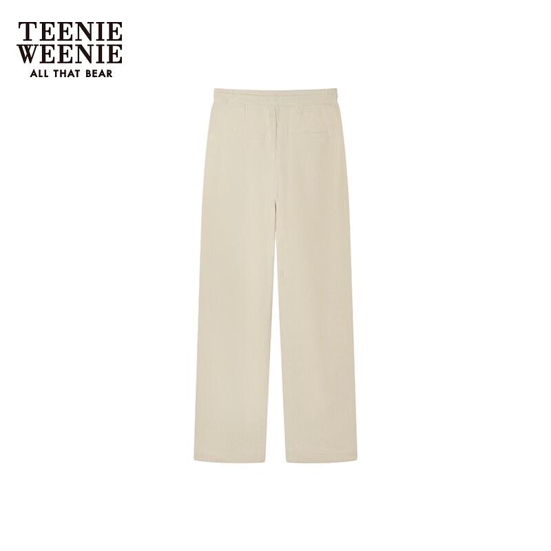 Teenie Weenie Bear Women's Relaxed Chenille Straight-Leg Casual Pants