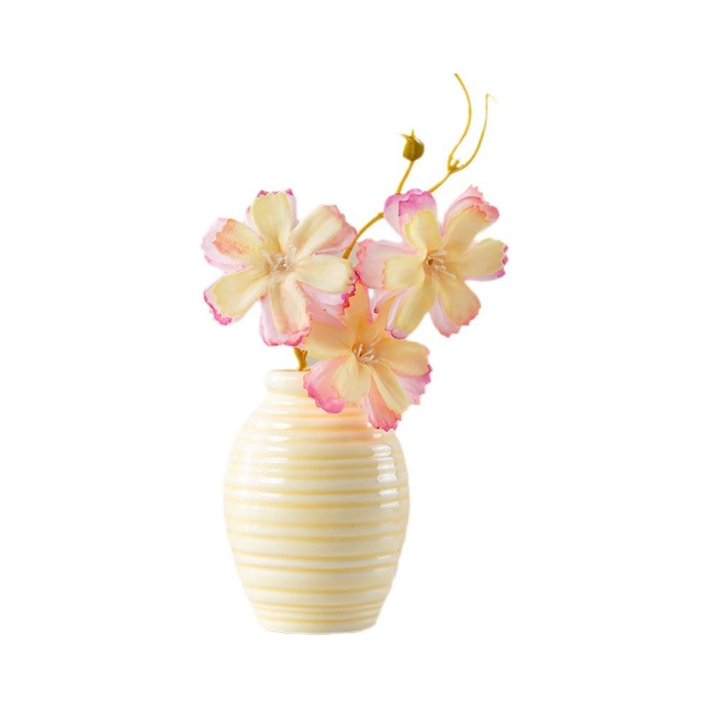 2PCS Exquisite Vase Fridge Stickers Ceramic Fridge Magnets Refrigerator Magnets Vase  Party Style 5