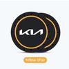BXZE2 For KIA 2Pcs Car Coaster Water Cup Bottle Holder Mat Anti-slip Pad Rio K5 K2 Sportage Ceed Sorento Picanto Stinger Soul