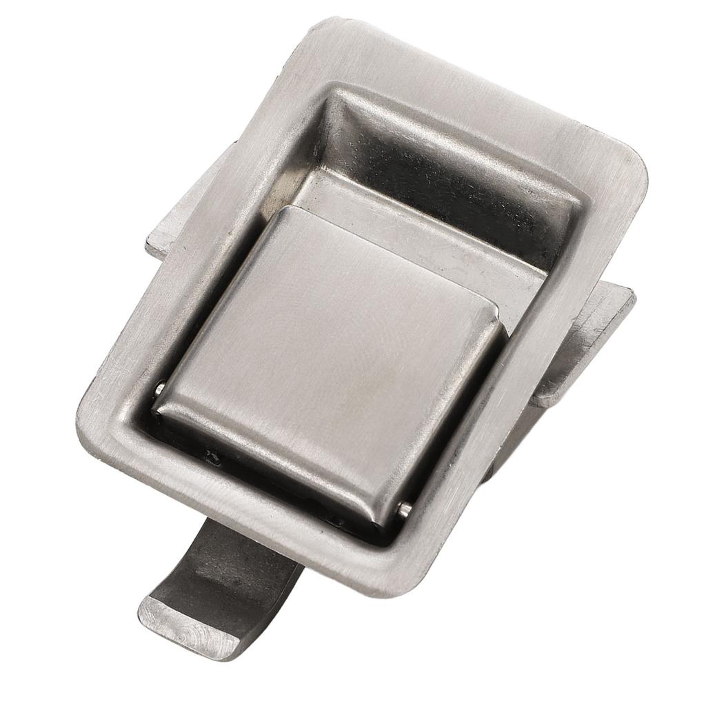 55x43mm 2.2x1.7in Tool Box Latch Replacement Paddle Lock Flush Mount Toolbox Latch Handle for Caravan Truck RV