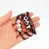 10/20Pcs Sports Theme Party Bracelets Football Baseball Basketball Beads Charm Kids Birthday Favors Gift for Guest Pinata Filler