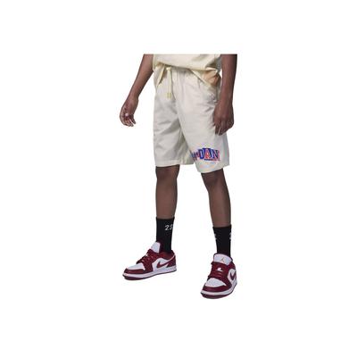 MJ Flight MVP Letter Logo Printed Woven Kids Shorts Kids Shorts Coconut-Milk FV2833-113