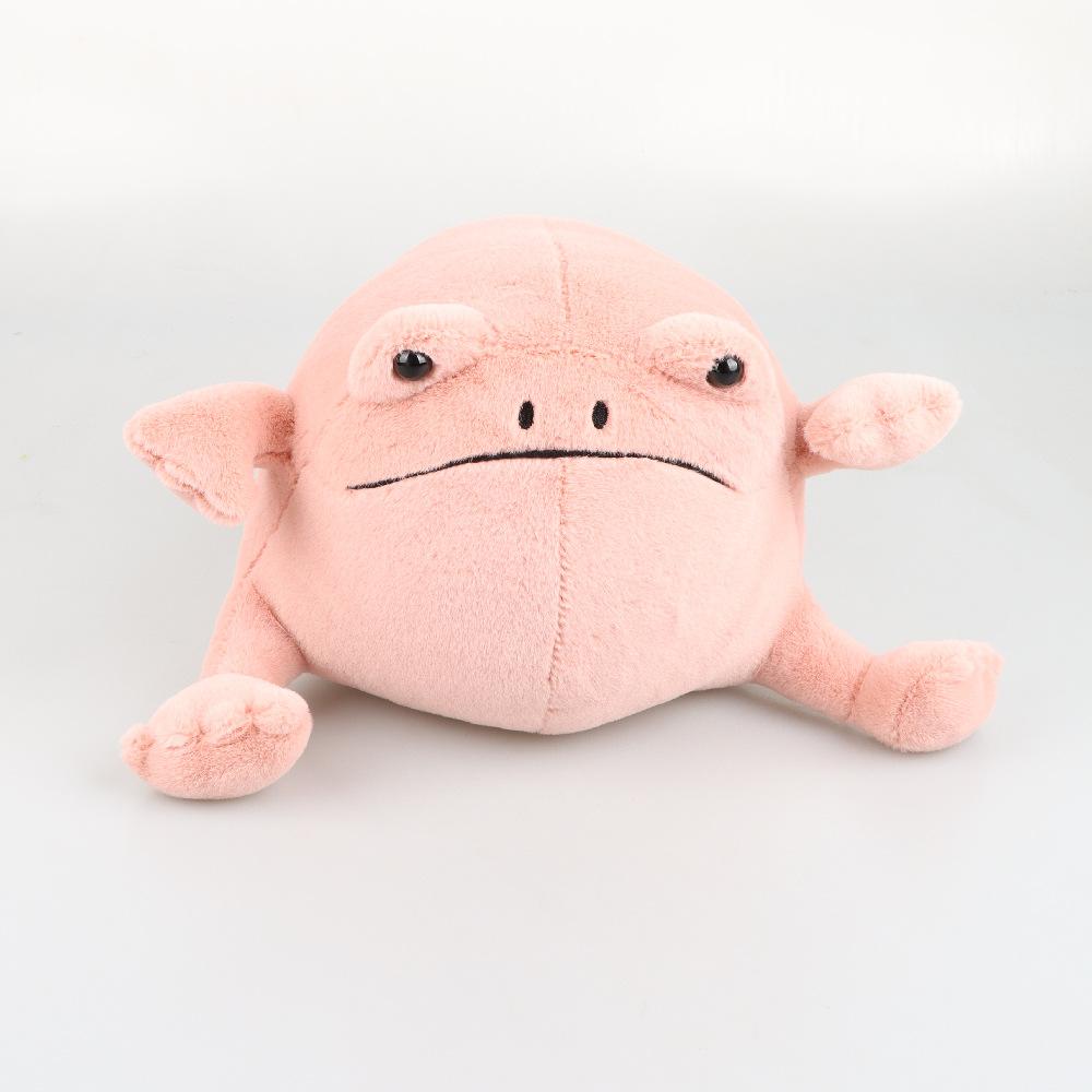 Ricky Regnfrosk Tegneserie Frosk Dukke Flerfarget Pute Mykt Plysjleketøy Ensom