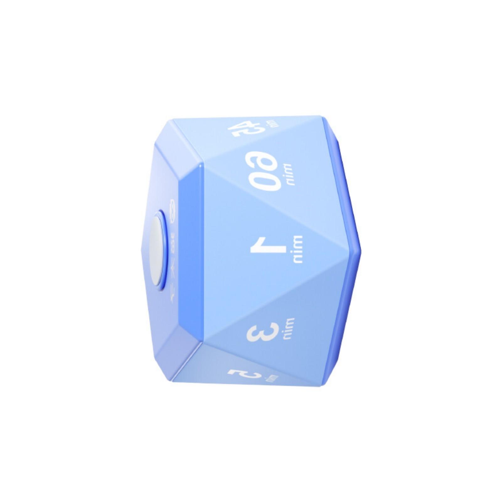 

Multifunctional Study Timer 400mAh Rechargeable Countdown Clock Small Timing Tool Perfect for Children Study and Cooking синий