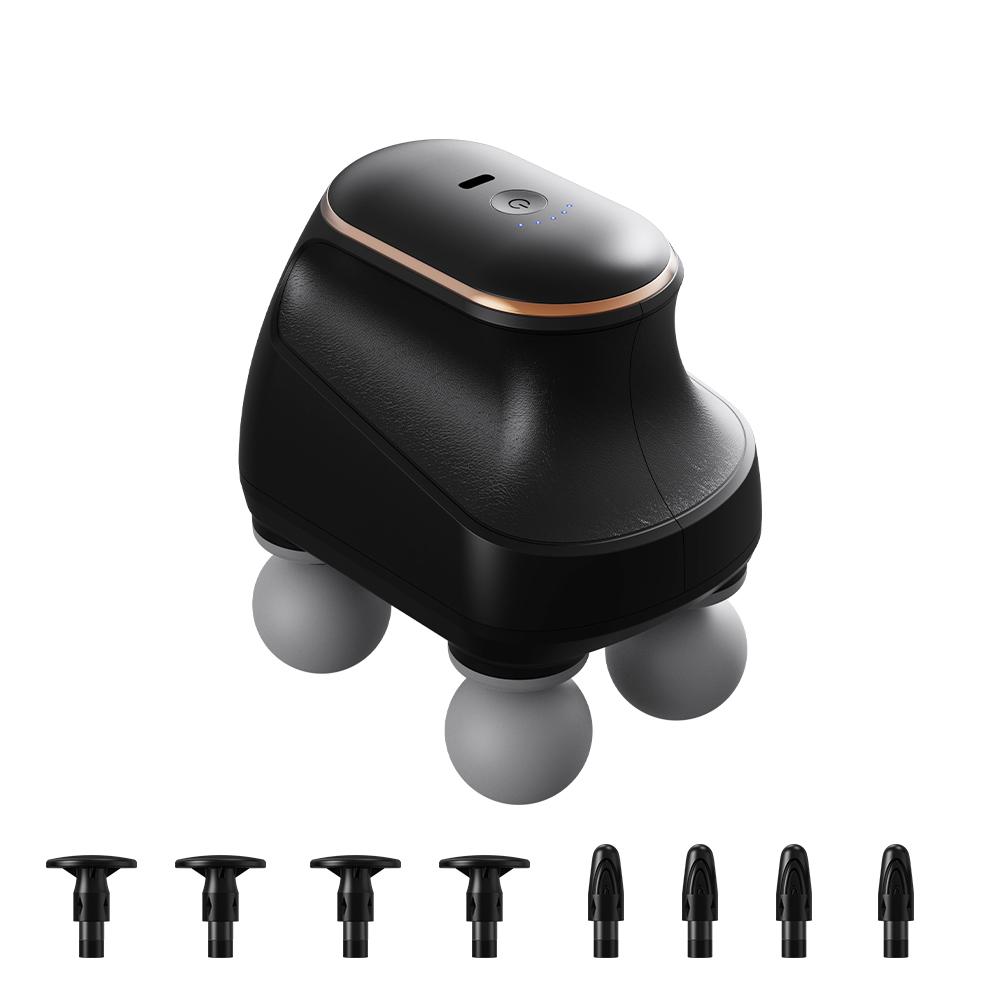 

Портативный пистолет для фасций, пистолет-массажер для мышц, четырехголовочный, высокочастотный, массажная машина для шеи, плеч и талии, профессиональный массаж фасций Type c charge