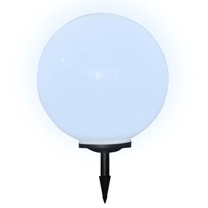VidaXL 2x Lampes d'Allée d'Extérieur à LED et Piquet au Sol Lampes Solaires Eclairage Jardin Terrasse Patio Cour Balcon 277118