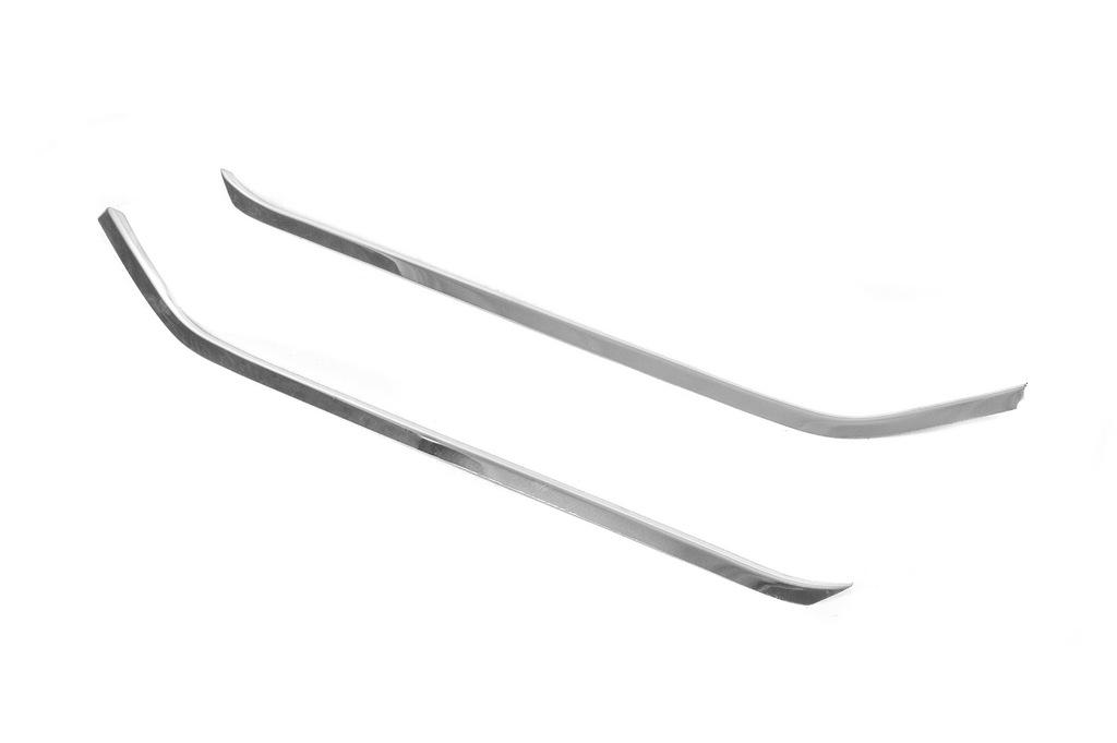 

Window trim (2 pcs, stainless steel) for Ford Custom 2023-