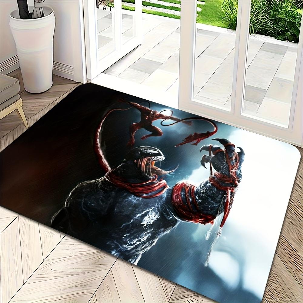 1pc, Floor Mat, Designed with Superhero & Classic Heroes Theme, Multiple Sizes, Suitable for Living Room, Bathroom, Kitchen,