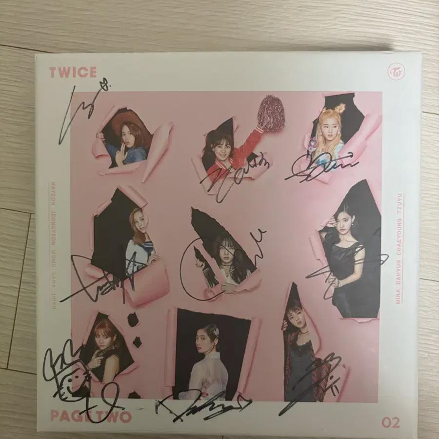 

Twice Подписанный альбом Cheer Up