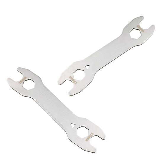 Stainless Steel Bike Hub Wrench 13/14/15/16/17/18/19/20MM Cycling Road Mountain Bicycle Hub Cone Adjuster Wrench Bicycle Repair Tools