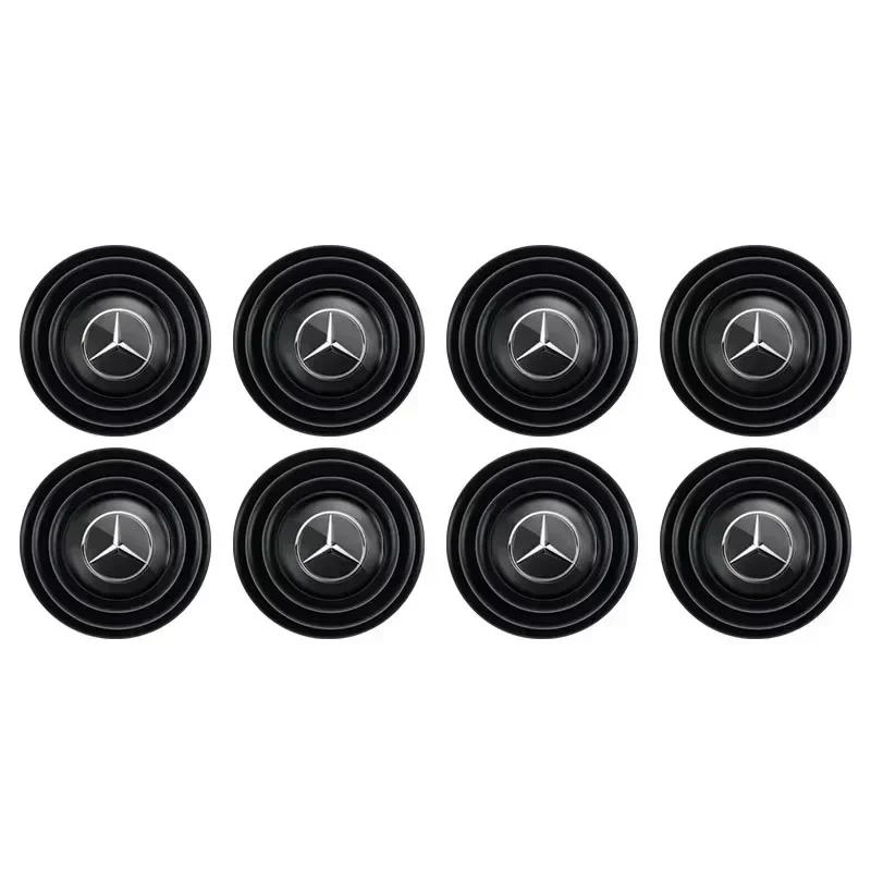 LXT3   Car Door Shock Absorber Gasket Anti-collision Sticker Pad For Mercedes Benz W204 W205 W203 W211 W212 W213 W210 W124 W169 W176