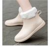 2024 New Thick Bottom Adult Women Rain Boots Outer Wear Water Shoe Waterproof Rain Rubber Shoes Galoshes Female Rainboot Female