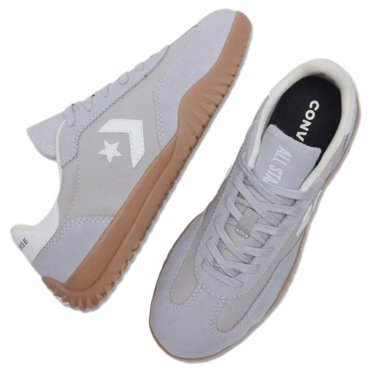 Converse Run Star Trainer Comfortable Retro Low-Top Lifestyle Casual Shoes Unisex Grey