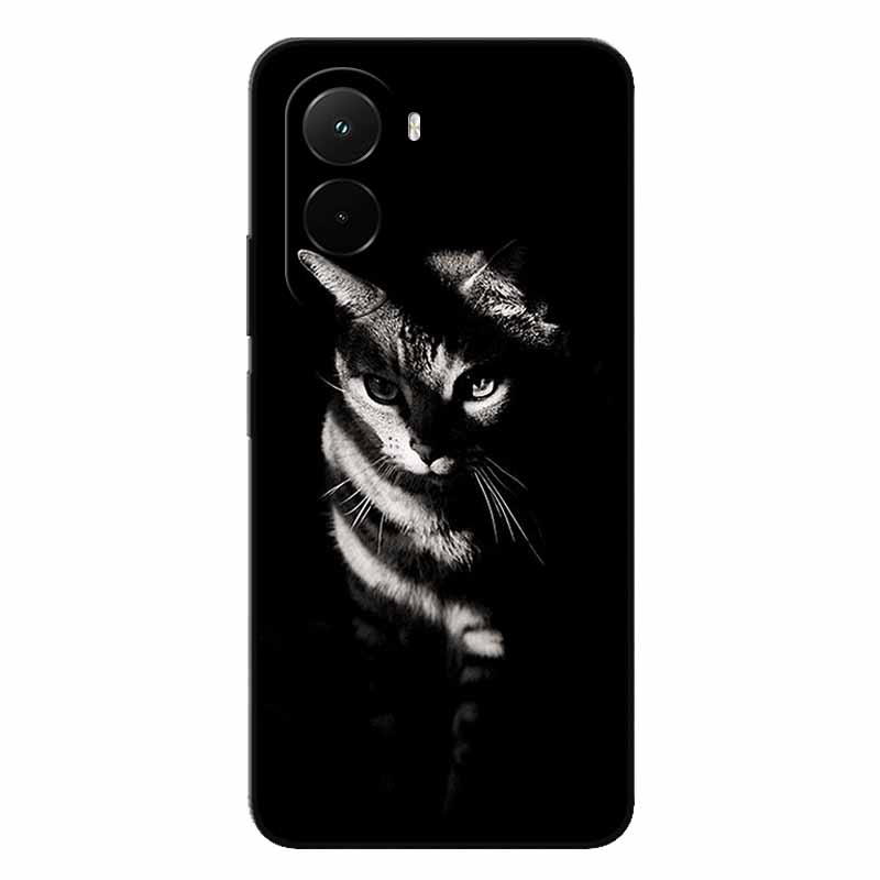 Soft Case For Xiaomi Poco M7 4G Cartoon Back Cover For PocoM7 M7 Silicone Bumper Protective Shockproof Capa Pocom7 4G Lion Coque
