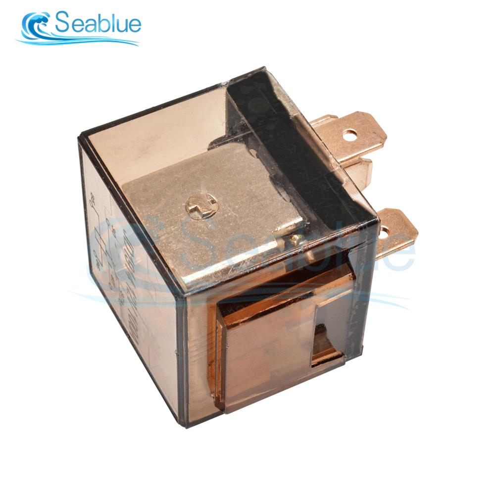 1Pcs DC 12V 24V 80A 100A 4/5 Pins Waterproof Automotive Relay Switch SPDT Car Control Device Car Relays High Capacity Switching Relays 5