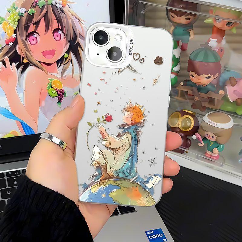 Voor Apple 14/13pro Leuke 16/15 Grappige IPhone Ne11 Mobiele Telefoonhoes Xsmax Allesomvattend 78plus